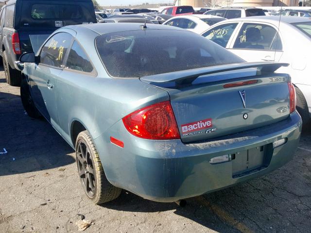 1G2AS18H597116740 - 2009 PONTIAC G5 GREEN photo 3