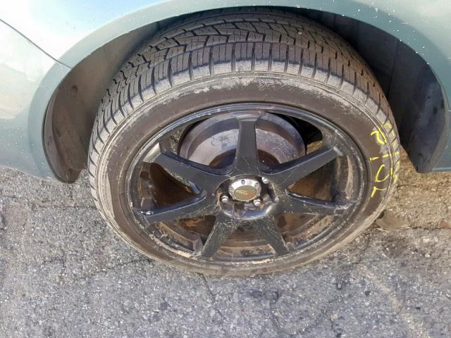 1G2AS18H597116740 - 2009 PONTIAC G5 GREEN photo 9