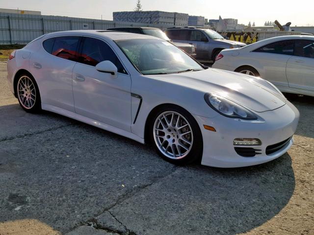 WP0AB2A78AL063496 - 2010 PORSCHE PANAMERA S WHITE photo 1