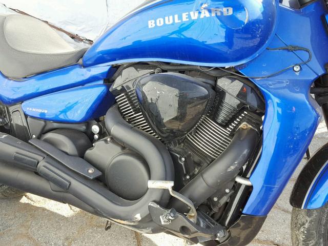 JS1VY53A2G2100383 - 2016 SUZUKI VZR1800 BLUE photo 7