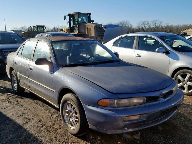 4A3AJ46G6SE138836 - 1995 MITSUBISHI GALANT S BLUE photo 1