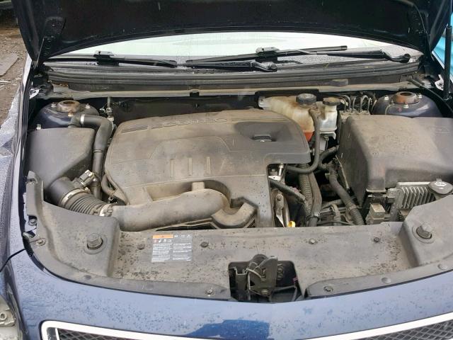1G1ZB5EBXAF240091 - 2010 CHEVROLET MALIBU LS 蓝色 照片 7