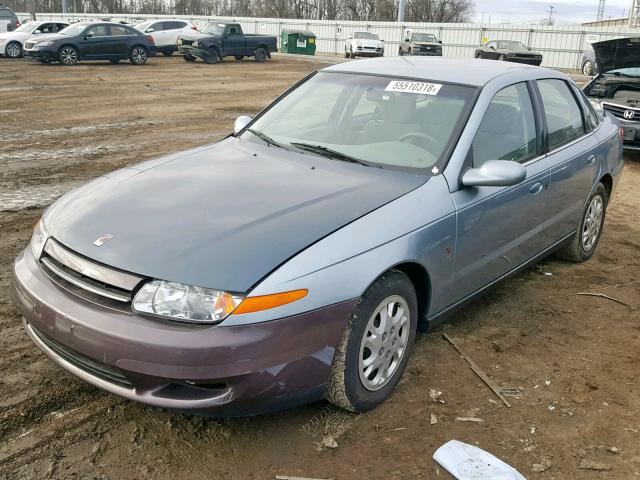 1G8JU54F22Y567104 - 2002 SATURN L200 BLUE photo 2