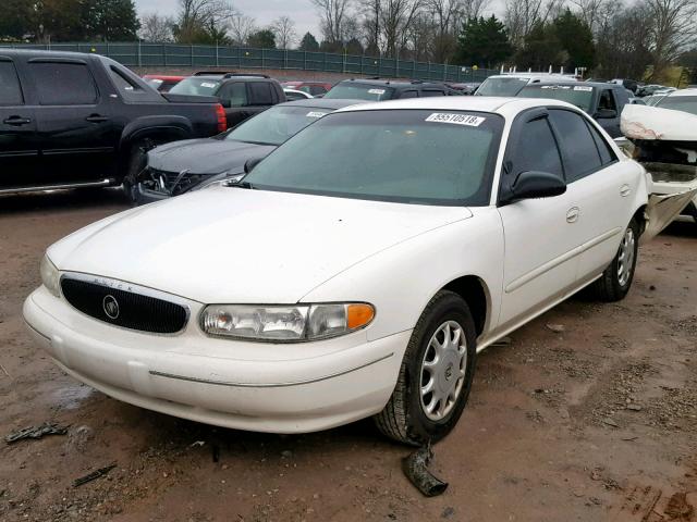 2G4WS52JX31188215 - 2003 BUICK CENTURY CU WHITE photo 2