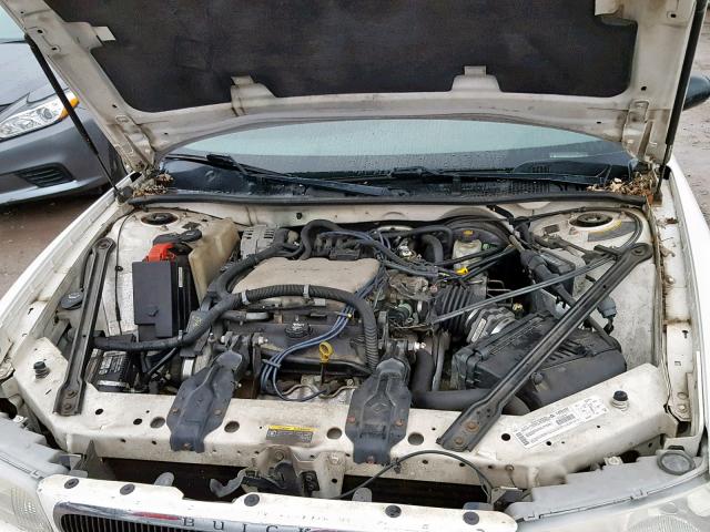 2G4WS52JX31188215 - 2003 BUICK CENTURY CU WHITE photo 7