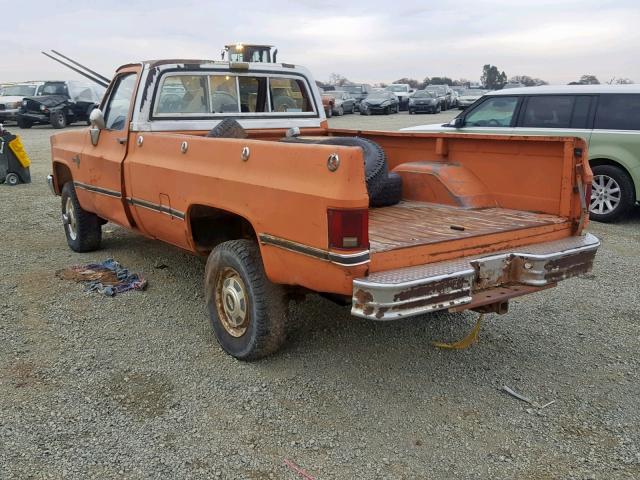 2GCHK34W8B120 - 1981 CHEVROLET K30 RED photo 10