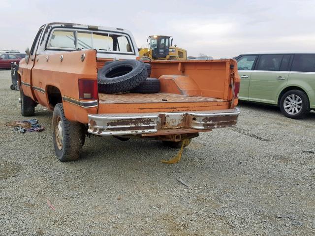 2GCHK34W8B120 - 1981 CHEVROLET K30 RED photo 3