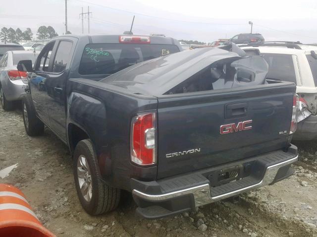 1GTG5CE33G1377687 - 2016 GMC CANYON SLE GRAY photo 3