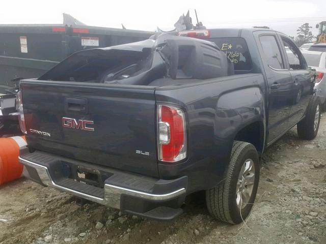 1GTG5CE33G1377687 - 2016 GMC CANYON SLE GRAY photo 4