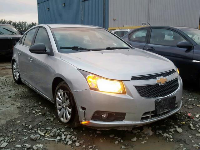 1G1PC5SH7B7271808 - 2011 CHEVROLET CRUZE LS GRAY photo 1