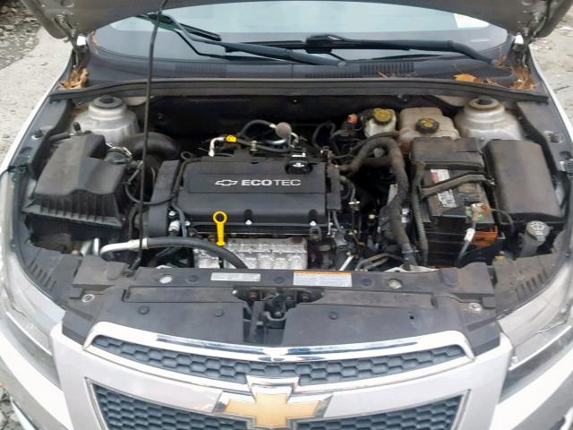 1G1PC5SH7B7271808 - 2011 CHEVROLET CRUZE LS GRAY photo 7