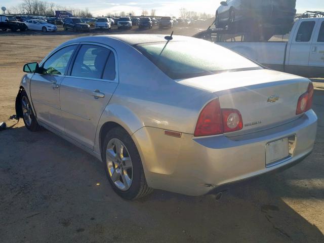 1G1ZC5EB2A4148823 - 2010 CHEVROLET MALIBU 1LT SILVER photo 3