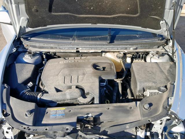 1G1ZC5EB2A4148823 - 2010 CHEVROLET MALIBU 1LT SILVER photo 7