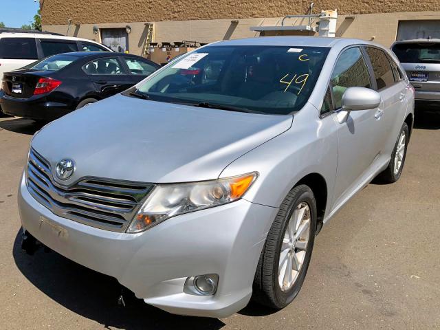 4T3ZE11A89U011617 - 2009 TOYOTA VENZA SILVER photo 2