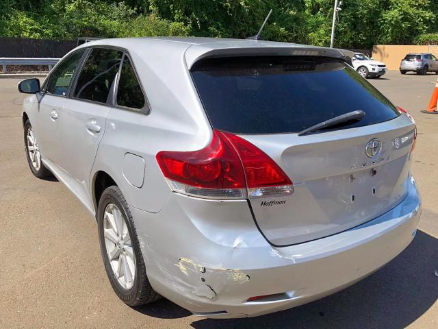 4T3ZE11A89U011617 - 2009 TOYOTA VENZA SILVER photo 4