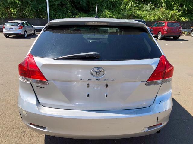 4T3ZE11A89U011617 - 2009 TOYOTA VENZA SILVER photo 6