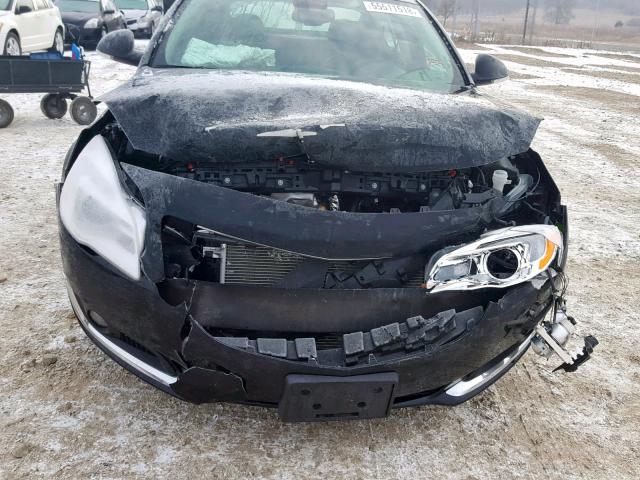 2G4GN5EX0E9259129 - 2014 BUICK REGAL PREM BLACK photo 7