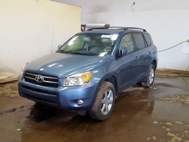 JTMBD31V476044731 - 2007 TOYOTA RAV4 LIMIT BLUE photo 2