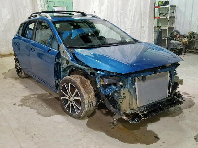 4S3GTAT61H3705072 - 2017 SUBARU IMPREZA LI BLUE photo 1