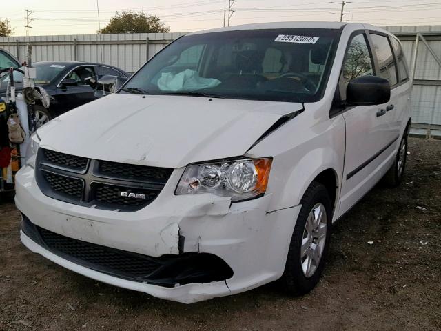 2C4RRGAG4DR648034 - 2013 RAM TRADESMAN WHITE photo 2