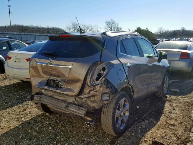 KL4CJDSB5DB147046 - 2013 BUICK ENCORE PRE BEIGE photo 4