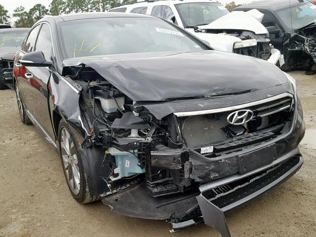 5NPE34AB0FH252136 - 2015 HYUNDAI SONATA SPO BLACK photo 1