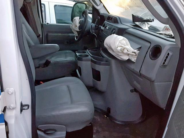 1FTNE2ELXBDA27434 - 2011 FORD ECONOLINE WHITE photo 5