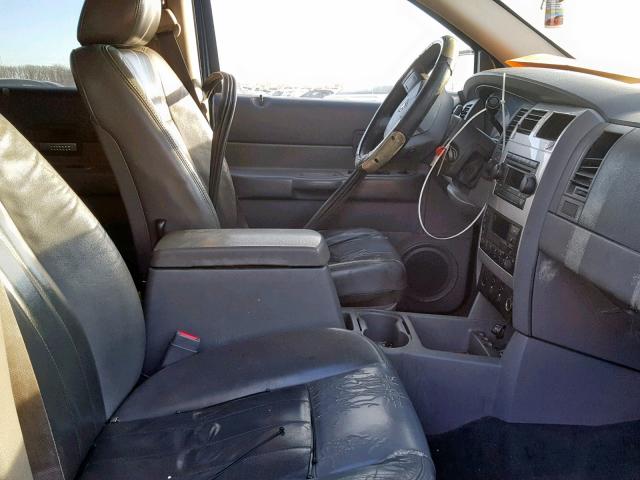 1D4HB58D24F218660 - 2004 DODGE DURANGO LI BLUE photo 5