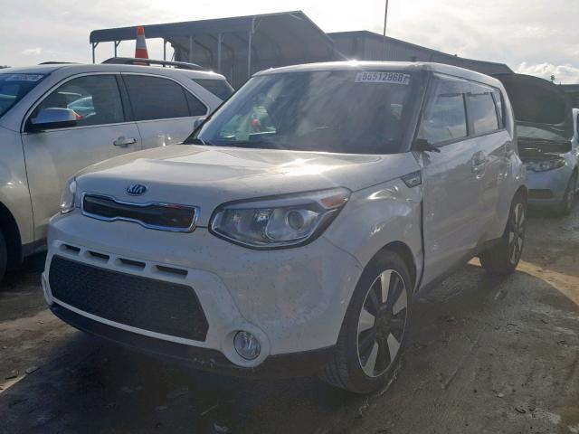 KNDJX3A58F7171994 - 2015 KIA SOUL ! WHITE photo 2