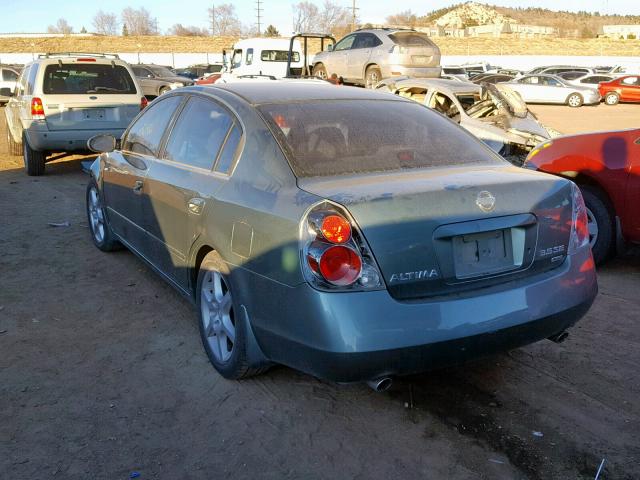 1N4BL11DX3C153128 - 2003 NISSAN ALTIMA SE GREEN photo 3