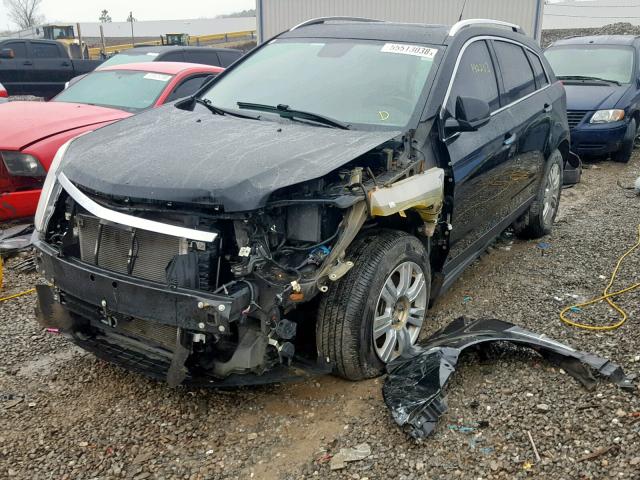 3GYFNAEY6BS654250 - 2011 CADILLAC SRX LUXURY BLACK photo 2