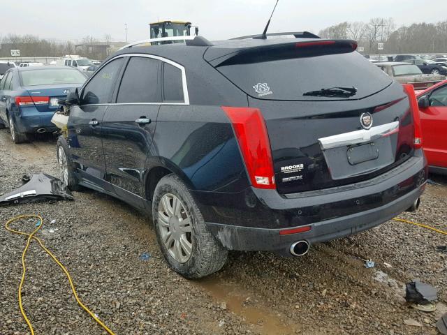 3GYFNAEY6BS654250 - 2011 CADILLAC SRX LUXURY BLACK photo 3