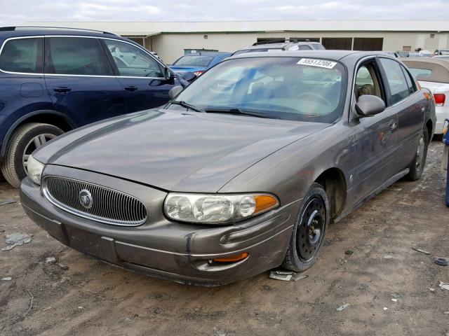 1G4HP54K52U212830 - 2002 BUICK LESABRE CU BROWN photo 2