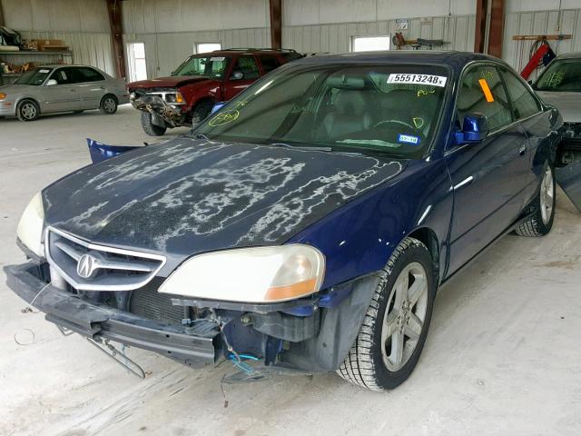 19UYA42692A005835 - 2002 ACURA 3.2CL TYPE BLUE photo 2