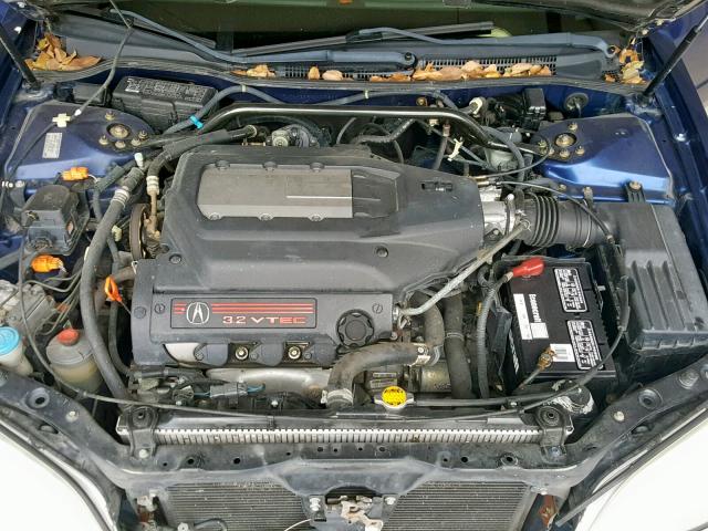 19UYA42692A005835 - 2002 ACURA 3.2CL TYPE BLUE photo 7
