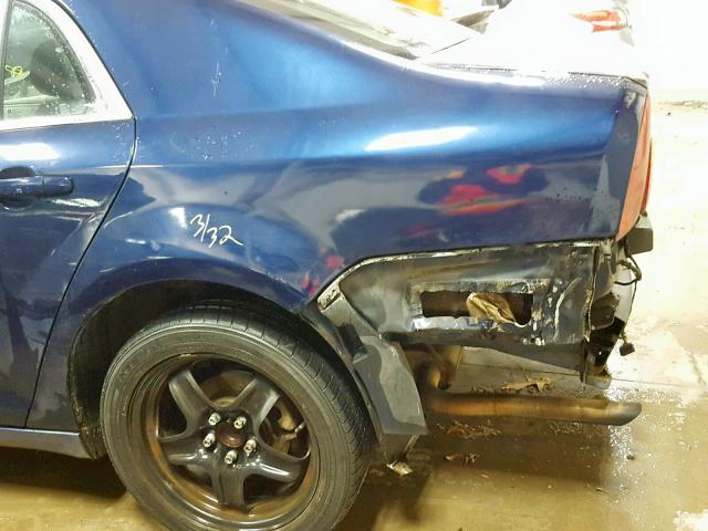 1G1ZB5E15BF290163 - 2011 CHEVROLET MALIBU LS ლურჯი ფოტო 9
