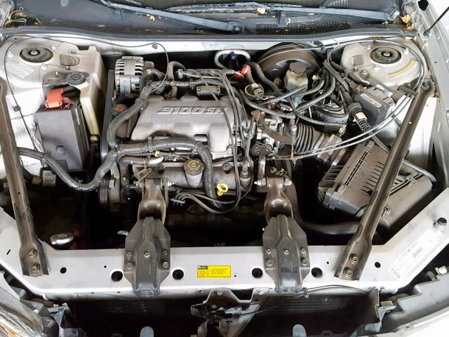 2G4WS52J711116997 - 2001 BUICK CENTURY CU SILVER photo 7