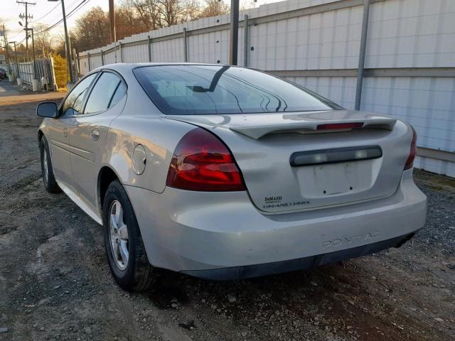 2G2WP552981116993 - 2008 PONTIAC GRAND PRIX SILVER photo 3
