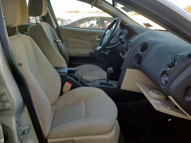 2G2WP552981116993 - 2008 PONTIAC GRAND PRIX SILVER photo 5