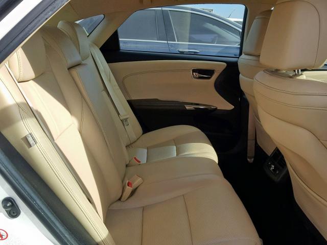 4T1BK1EB7GU203498 - 2016 TOYOTA AVALON XLE WHITE photo 6