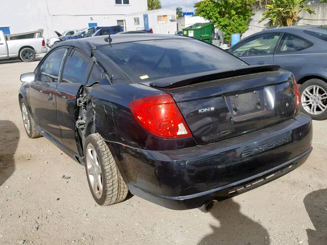 1G8AY14P06Z149324 - 2006 SATURN ION REDLIN BLACK photo 3