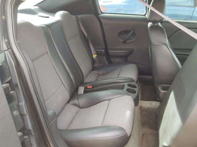 1G8AY14P06Z149324 - 2006 SATURN ION REDLIN BLACK photo 6