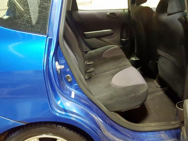 JHMGD38677S068418 - 2007 HONDA FIT S 蓝色 照片 6