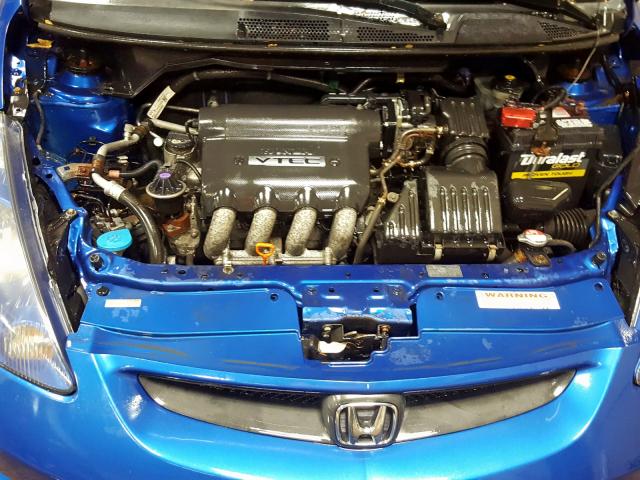JHMGD38677S068418 - 2007 HONDA FIT S 蓝色 照片 7