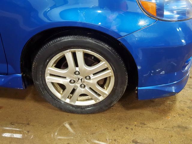 JHMGD38677S068418 - 2007 HONDA FIT S 蓝色 照片 9