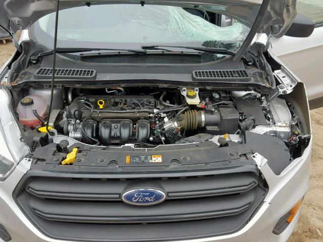 1FMCU0F79HUE68881 - 2017 FORD ESCAPE S SILVER photo 7