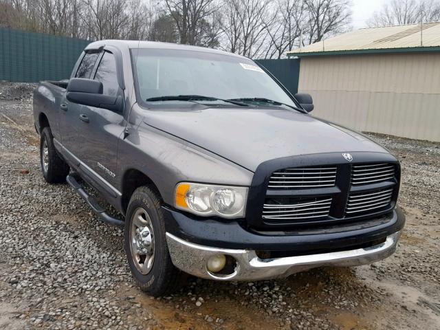 3D7KR28C45G746257 - 2005 DODGE RAM 2500 S GRAY photo 1