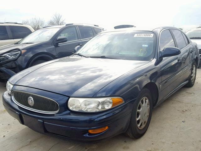 1G4HP52K444104897 - 2004 BUICK LESABRE CU BLUE photo 2