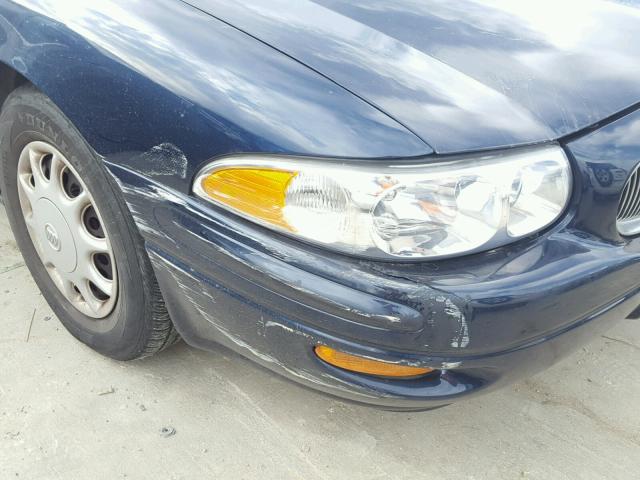 1G4HP52K444104897 - 2004 BUICK LESABRE CU BLUE photo 9