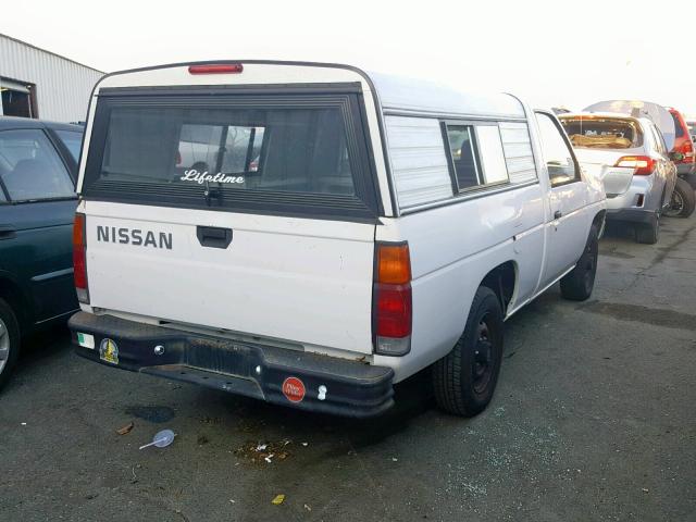 1N6SD11S7SC309093 - 1995 NISSAN TRUCK E/XE WHITE photo 4